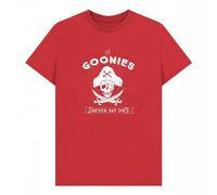 The Goonies Men's Never Say Die Graphic T-Shirt in Red | Size: 2XL The Goonies Red 2XL