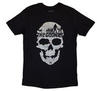 The Goonies Men's Skeleton T-Shirt in Black | Size: Medium The Goonies Black M