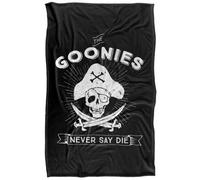 The Goonies Never Say Die Blanket Black/white (147Cm X 91Cm)