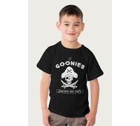 The Goonies Never Say Die T-Shirt in Black | Size: 5-6 Years The Goonies Black 5-6 Years