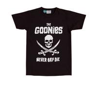 The Goonies Never Say Die T-Shirt in Black | Size: Large The Goonies Black L
