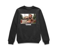 The Goonies Official Chunk Sweatshirt - Black | Size: Large The Goonies Black L