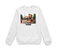 The Goonies Official Chunk Sweatshirt - White | Size: Large The Goonies White L