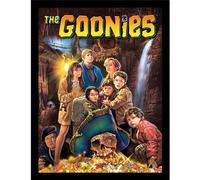 The Goonies One Sheet Framed Poster The Goonies Multicolor