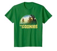 The Goonies Pirate Ship T-Shirt, Youth, Kelly Green, Medium