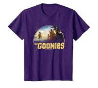 The Goonies Pirate Ship T-Shirt, Youth, Purple, Large