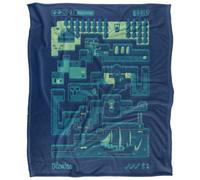The Goonies Silky 8-Bit Supersoft Blanket Multicoloured (152Cm X 127Cm)