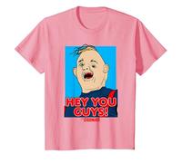 The Goonies Sloth Hey You Guys T-Shirt, Youth, Pink, Medium