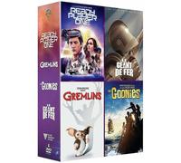 Coffret 4films: ready player one, les goonies, gremlins, le géant de fer [FR Import]