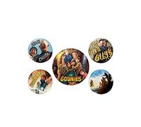 The Goonies Treasure 5 Piece Button Badge Set