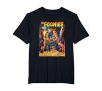 The Goonies Treasure Scene T-Shirt, Men's Big and Tall, Black, 3X Tall