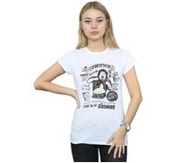 The Goonies Women's Chunk Jerk Alert Cotton T-Shirt in White | Size: Medium The Goonies White M