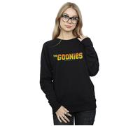 The Goonies Women's Classic Logo Sweatshirt in Black | Size: XL The Goonies Black XL