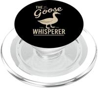 The Goose Whisperer Funny Farm Animal Pet Waterfowl PopSockets PopGrip for MagSafe