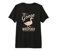 The Goose Whisperer Funny Farm Animal Pet Waterfowl Premium T-Shirt