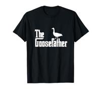 The Goosefather Goose Father Canada Geese Birdwatcher Dad T-Shirt