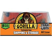 The Gorilla Glue Company 6030402 35 Yard Clear Packaging Tape 2-Pack Refills