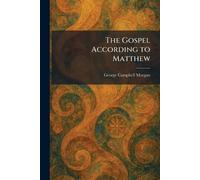 The Gospel According to Matthew