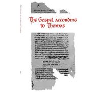 The Gospel According to Thomas: Coptic Text