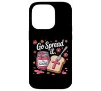 The Gospel Go Spread It Christian Floral Case for iPhone 14 Pro