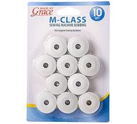 The Grace Company M Class Bobbins for Longarm Quilting Machines | Large M Class Quilting Bobbins | Bobbins for Quilting Long Arms | Grace Quilting Machine Bobbins M Class