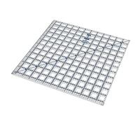 The Grace Company Ruler, 12.5 x 12.5-inch, TrueCut with Built-in Holes