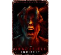 The Gracefield Incident Vintage Metal Tin Sign Movie Poster Wall Art Decor 8x12 Inch for Home Cafes Office Store Pubs Club Sign Gift