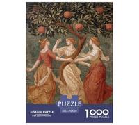 The Graceful Dancing Maiden of Ancient Greece Jigsaw Puzzles Challenge Toy Educational Games Home Decoration for Adults& Teenager Age 14 Years Up 70x50cm/1000pcs