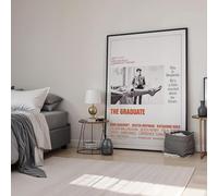 The Graduate (1967) Retro-Classic Movie Framed Poster Print Wall Art Image Home Decor Artworks Framed Poster Different Sizes and Colours