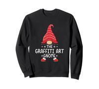 The Graffiti Art Gnome Xmas Family Matching Funny Christmas Sweatshirt