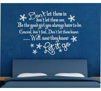 the grafix studio Frozen Disney Quote Wall Art Sticker,Bedroom, b38 82cm (w) x 56cm (h) Please state colour on purchase otherwise white will be sent