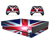 the grafix studio Union Jack Sticker/Skin xbox one x Console & Remote controller stickers, xbx12
