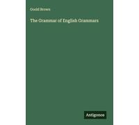 The Grammar of English Grammars