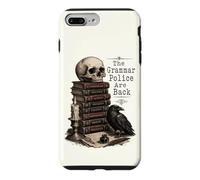 The Grammar Police Are Back Skull Books English Teacher Case for iPhone 7 Plus/8 Plus