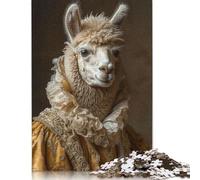 The Grand Alpaca Jigsaw Puzzles Puzzles for Adults Kids. 1000 Piece Whimsical Challenge Toy Educational Game Home Decoration for Educational Games Gifts 1000pcs (75x50cm)