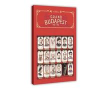 The Grand Budapest Hotel (2014) Canvas Poster Wall Art Decor Print Picture Paintings for Living Room Bedroom Decoration Frame-style 20x30inch(50x75cm)