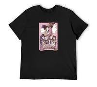 The Grand Budapest Hotel Art T-Shirt, Cotton Tee Black