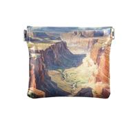 The Grand Canyon Fashion Women's Small Leather Change Purse Decorative Mini Coin Purse Pouches for Men Women Travel de Mujer para monedas