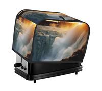 The Grand Falls toaster cover is suitable for 2 small toaster covers with wide slots and comes with a storage pocket to meet diverse baking needs.