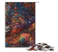 The Grand Mahakala Pieces Puzzle Gifts Jigsaw Puzzles Perfect for Teenagers & Collectors Ideal Home Decor & Travel Gift 1000 PCS(75x50cm)