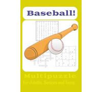 The Grand Slam Baseball Puzzle Book: 60 Puzzles - Brain-Teasing Challenges | Word Searches, Crosswords, and Sudoku for the Ultimate Fan. Relax and sport