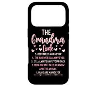 The Grandma Code Hugs Are Mandatory Quote Case for iPhone 17 Pro