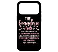 The Grandma Code Hugs Are Mandatory Quote Case for iPhone 17 Pro Max