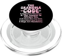 The Grandma Code Mother's Day Grandmother Granny Grandmom PopSockets PopGrip for MagSafe