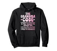The Grandma Code Mother's Day Grandmother Granny Grandmom Pullover Hoodie