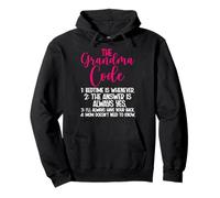 The Grandma Code Mother's Day Grandmother Granny Grandmom Pullover Hoodie