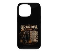 The Grandpa Code Funny Bigfoot Camping Humor Quote Case for iPhone 13 Pro