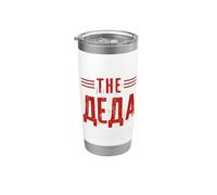 The Grandpa Saying in German Russian Dedushka USSR Russian Stainless Steel Insulated Tumbler