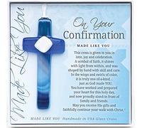 The Grandparent Gift Handmade Wall Hanging, Confirmation Cross Boy