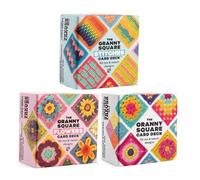 The Granny Square Card Deck Collection 3 Books Set by Claire Montgomerie (The Granny Square Stitches Card Deck, The Granny Square Flowers Card Deck, The Granny Square Card Deck)
